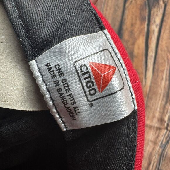 Mystik Cap Hat Adjustable Strapback Vintage Citgo Oil Lubricants Shark Tooth - Picture 7 of 7